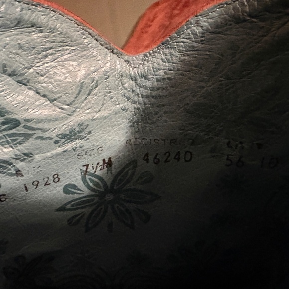 Womens Corral Retro C1928 Vintage Leather Western Cowboy Boots 7.5 M - Picture 9 of 10